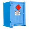 Outdoor Dangerous Goods Storage Cabinet -160l online Australia - Aj Safety