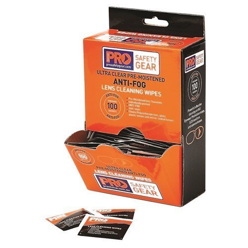 Pro Choice AFW100 Anti-fog Lens Wipes 100 Pack