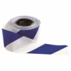BW10075: Barricade Tape - 100m X 75mm Blue & White online Australia - Aj Safety