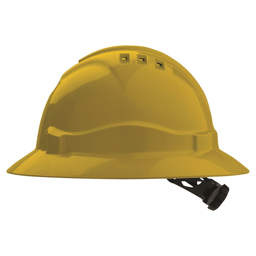 Pro Choice HHV6FB - V6 Hard Hat Vented Full Brim Ratchet Harness online Australia - Aj Safety