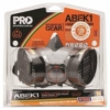HMABEK1: Assembled Half Mask With Abek1 Cartridges online Australia - Aj Safety