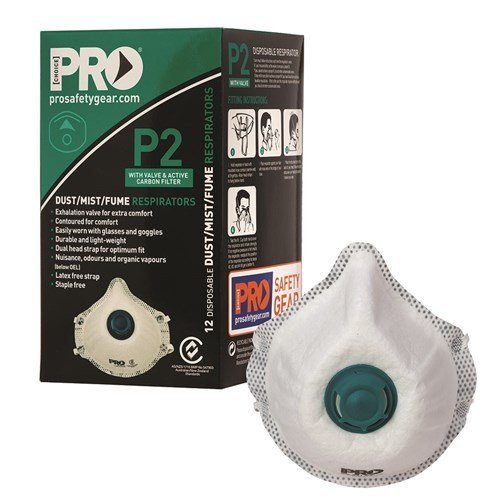 PC531Dust Masks P2 + Valve + Carbon