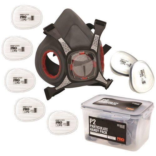 HMP2-HP: Maxi Mask 2000 Half Face Respirator Particulate Handy Pack online Australia - Aj Safety