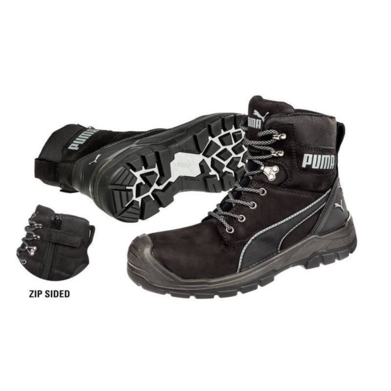 Puma 630737 - Conquest Black online Australia - Aj Safety