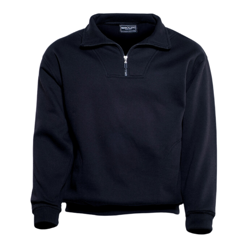 Bocini CJ817 - Unisex Adults 1/2 Zip Fleece With Pocket