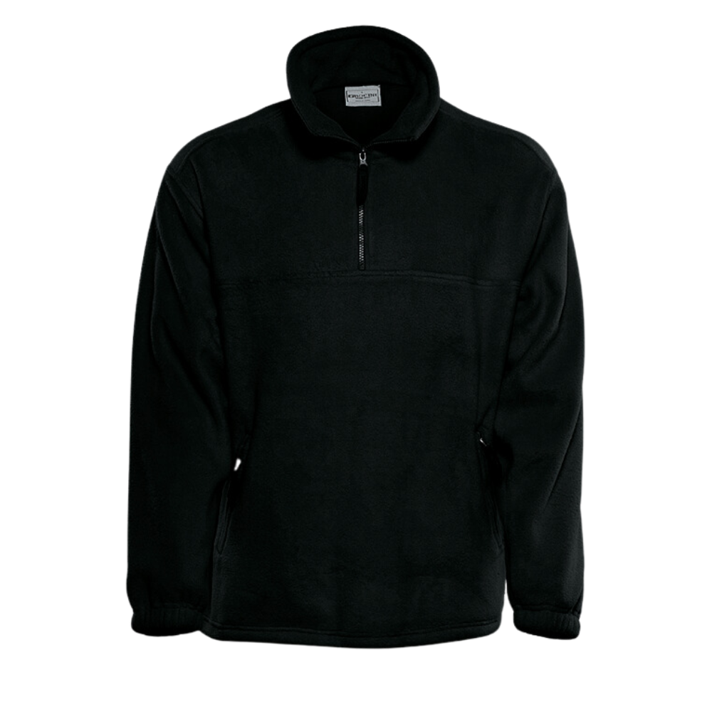 Bocini CJ3019 - Unisex Adult Polar Fleece 1/2 Zip