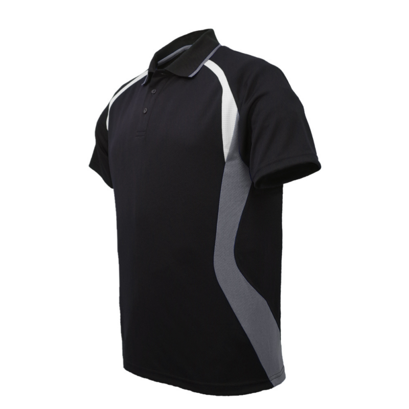 Bocini CP1528 - Unisex Adults Sports Panel Polo online Australia - Aj Safety
