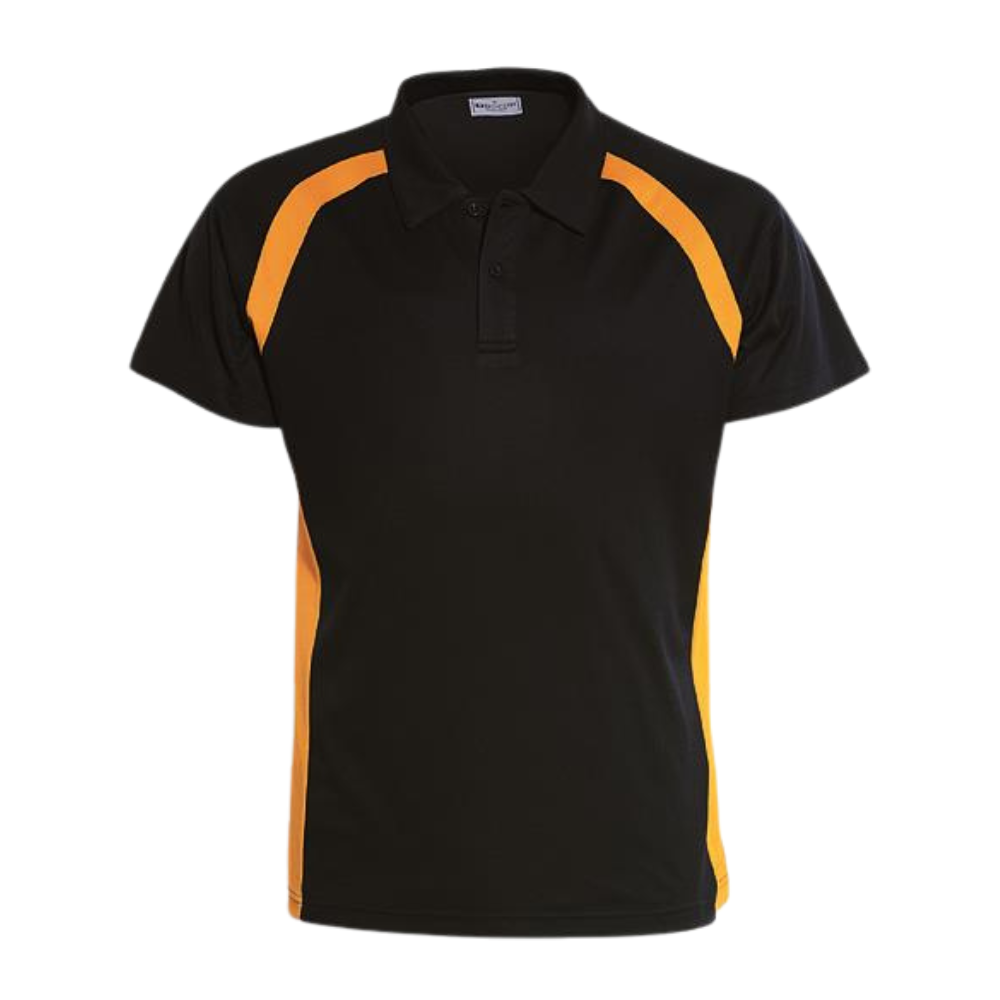 Bocini CP0919 - Team Essentials - Mens Short Sleeve Contrast Panel Polo