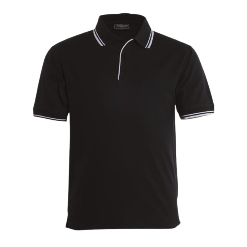 Bocini CP0422 - Mens Double Striped Polo