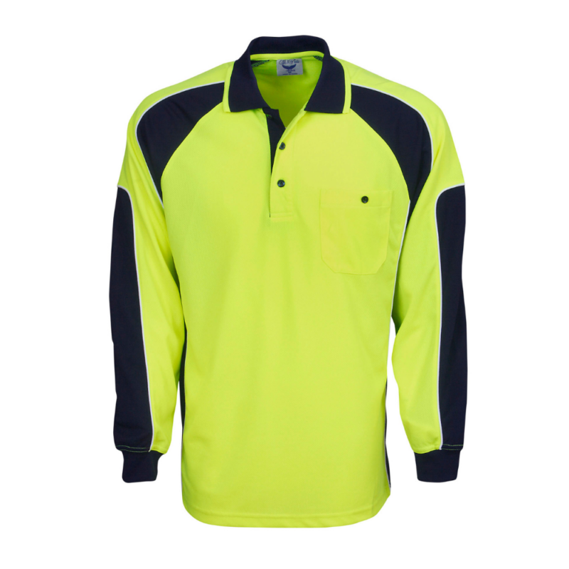 Blue Whale P86 - Hi Vis Cooldry Side Panel Polo