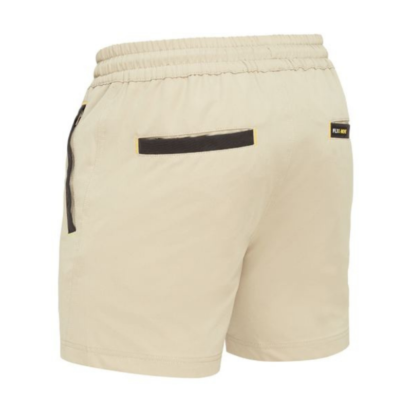 Bisley BSH1331 – Flx & Move 4-Way Stretch Elastic Waist Short online Australia - Aj Safety