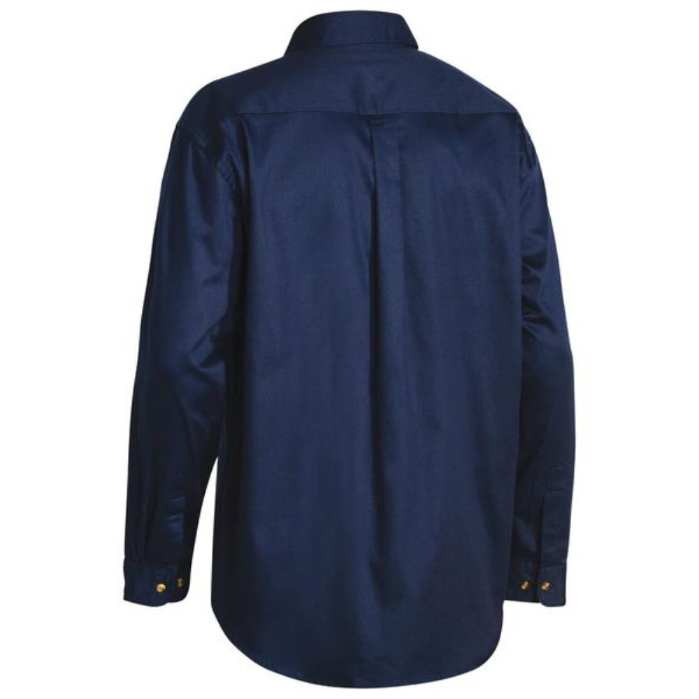 Bisley BS6433 - Original Cotton Drill Shirt - Long Sleeve online Australia - Aj Safety