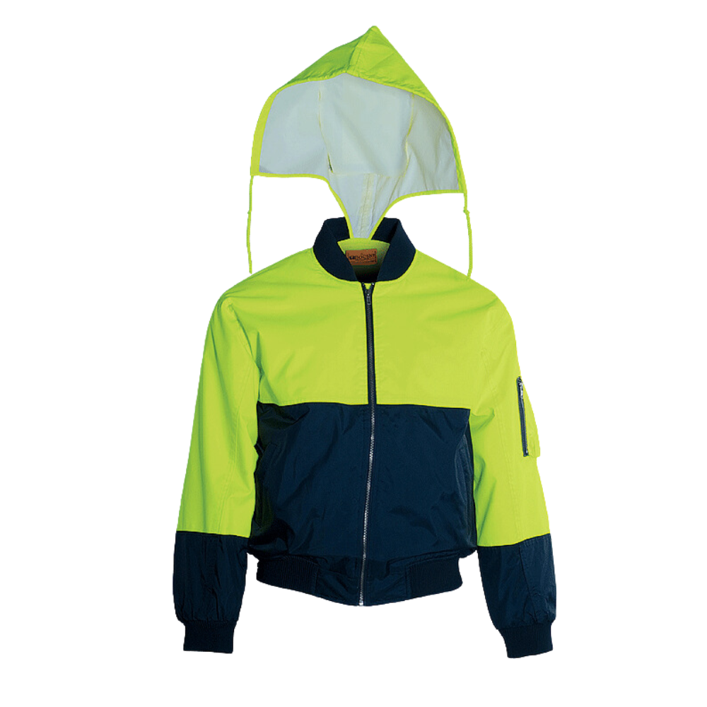 Bocini SJ0320 - Unisex Adults Hi-Vis Flying Jacket (Lined)