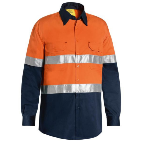 Bisley BS6696T - Taped Hi Vis Cool Lightweight Shirt online Australia - Aj Safety