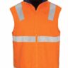 3765-Hi-vis Cotton Reversible Vest online Australia - Aj Safety