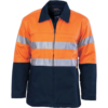 DNC Workwear 3858 - Hi Vis Two Tone Drill Jacket online Australia - Aj Safety
