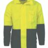 3877-Hi-vis Two Tone Lightweight Rain Jacket online Australia - Aj Safety