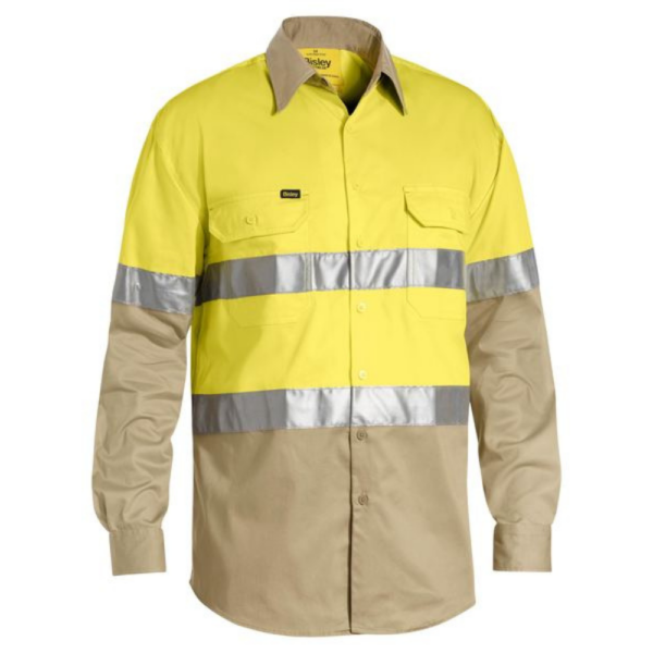 Bisley BS6696T - Taped Hi Vis Cool Lightweight Shirt online Australia - Aj Safety