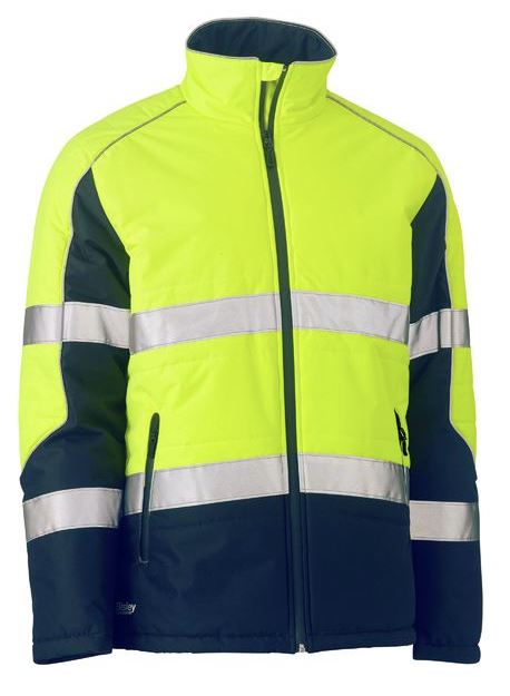 Buy BJ6829T-Hi-vis Taped Puffer Jacket at Best Price - AJ Safety