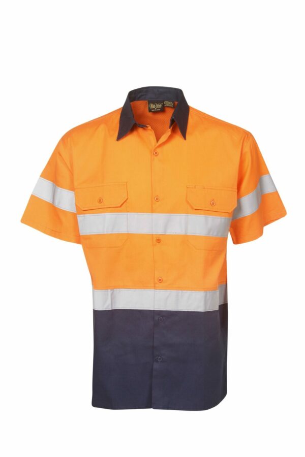 C92-Hi-vis 155 Gsm Cotton Twill Shirt online Australia - Aj Safety