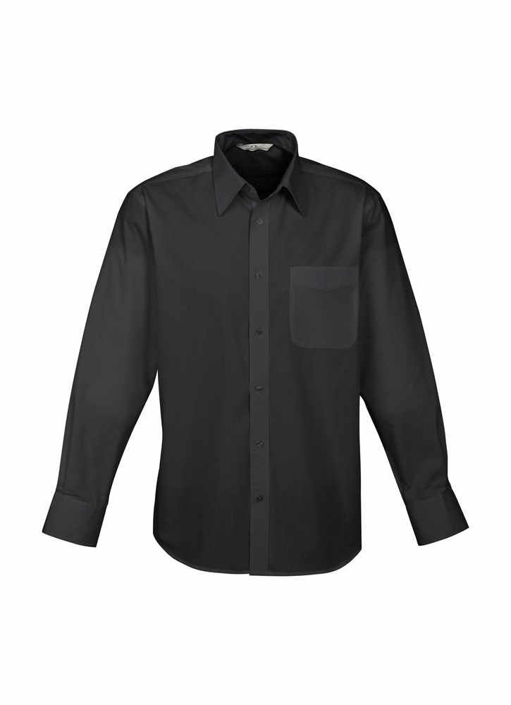 S10510-Mens Base Long Sleeve Shirt online Australia - Aj Safety
