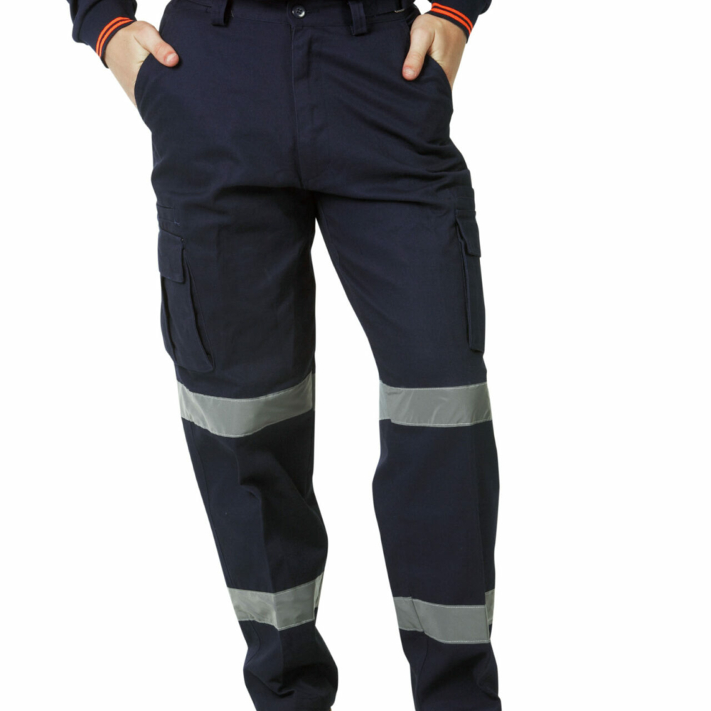 W93-Cargo Trousers With Reflective Tape online Australia - Aj Safety