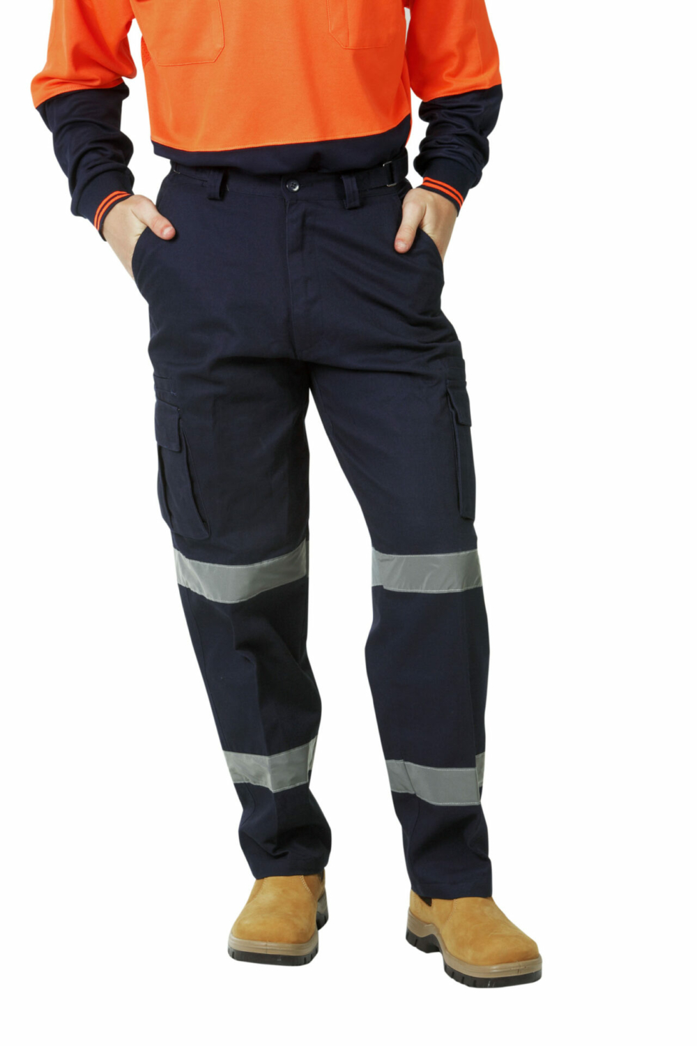 W93-Cargo Trousers With Reflective Tape online Australia - Aj Safety