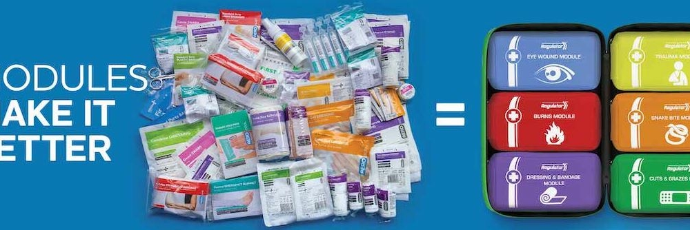 MODULATOR 4 Series Softpack First Aid Kit - AFAKMODS4 online Australia - Aj Safety