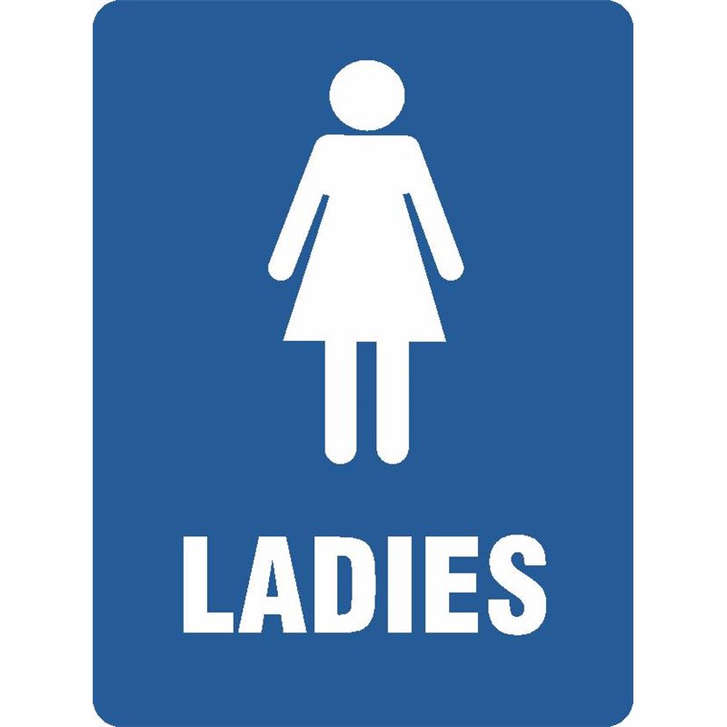 Ladies Toilet Sign