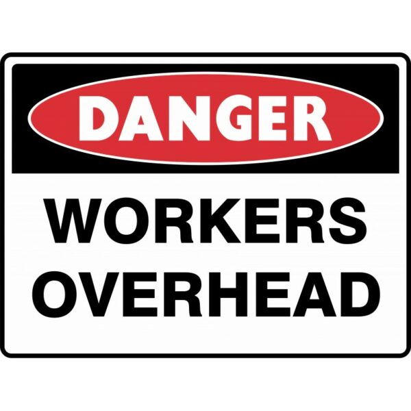 Danger Workers Overhead online Australia - Aj Safety
