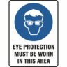 Mandatory Eye Protection Must Be Worn online Australia - Aj Safety