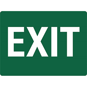 Exit & Evacuation Signs