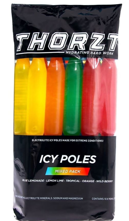 Thorzt ICEMIX Icy Pole Mixed Flavour Pack online Australia - Aj Safety