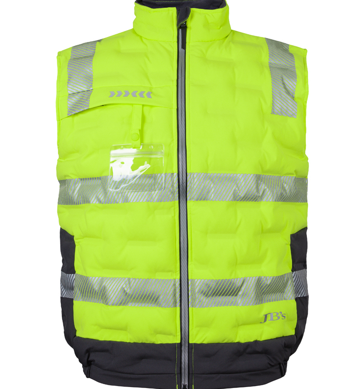 JB's Wear 6DGV - Hi Vis (D+N) Graphene Puffer Vest