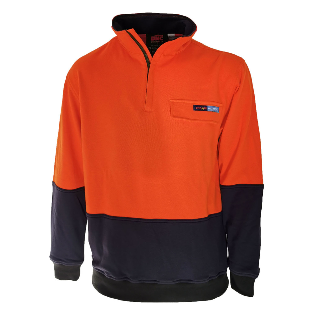 DNC 3423 HiVis 1/2 Zip FR & HRC2 Jumper