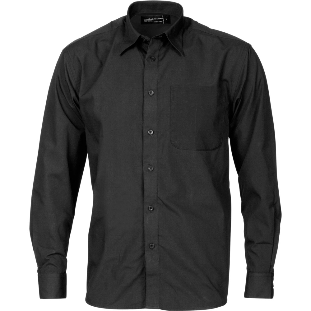 DNC 4132 Polyester Cotton Business Shirt - Long Sleeve