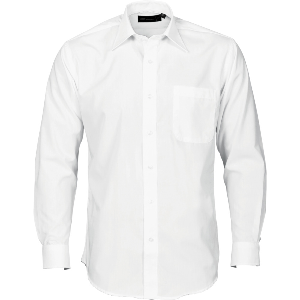 DNC 4132 Polyester Cotton Business Shirt - Long Sleeve online Australia - Aj Safety