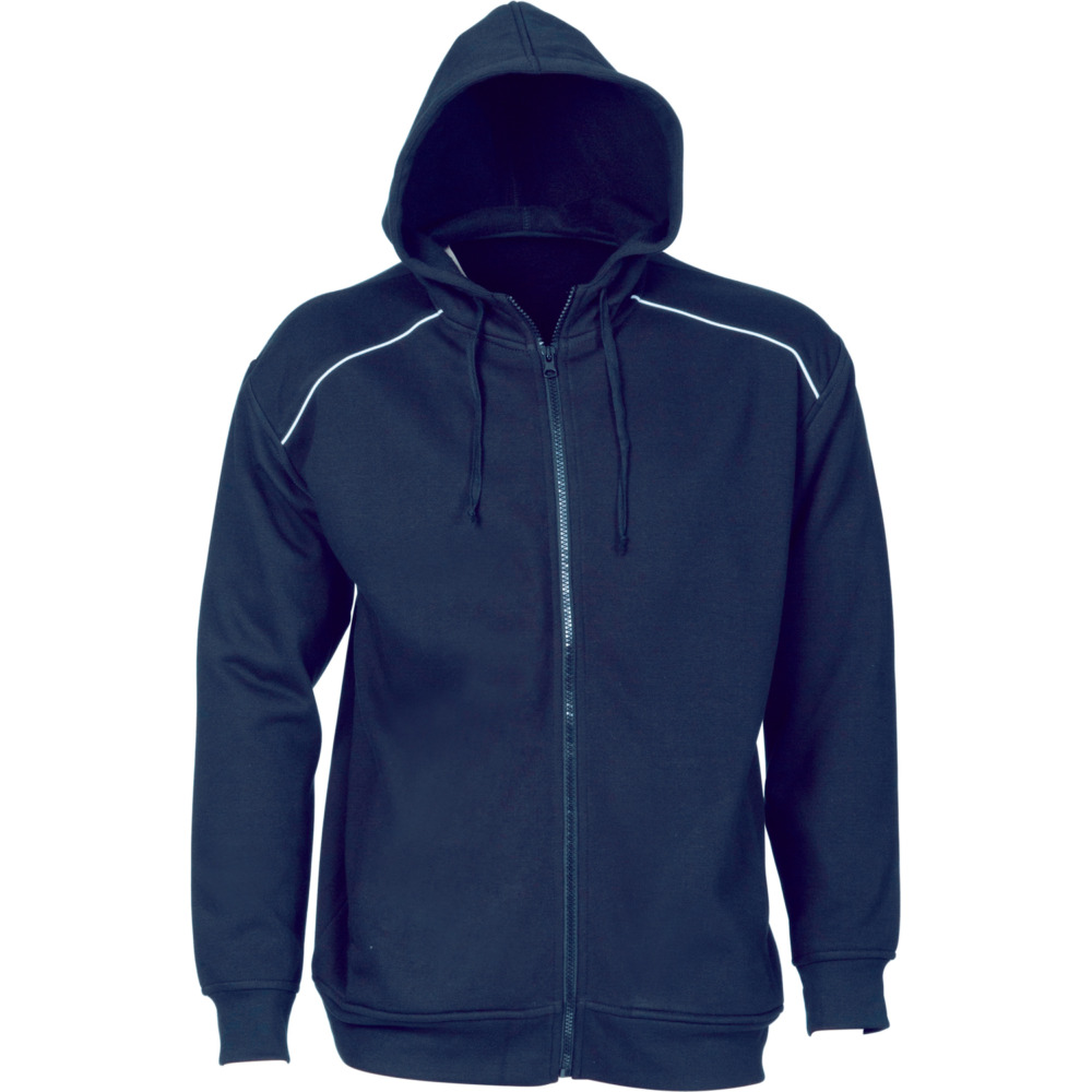 DNC 5422 Mens Contast Piping Fleecy Hoodie online Australia - Aj Safety