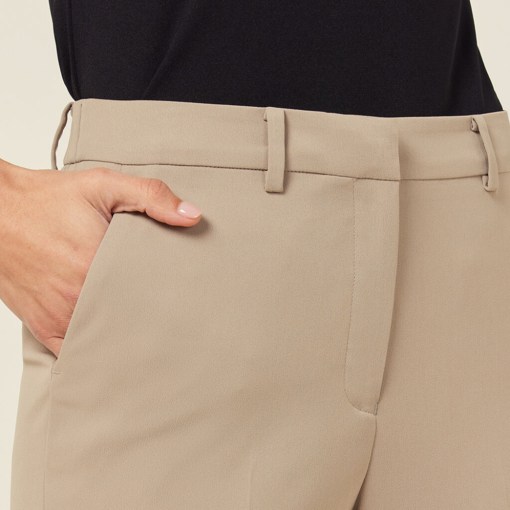 NNT CAT3YC Crepe Stretch Waist Cropped Pant online Australia - Aj Safety