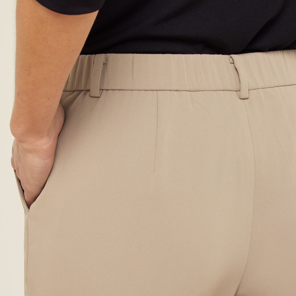 NNT CAT3YC Crepe Stretch Waist Cropped Pant online Australia - Aj Safety