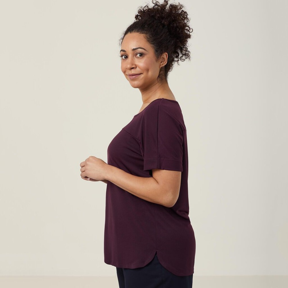 NNT CATUHN Matt Jersey Boat Neck Short Sleeve Top online Australia - Aj Safety