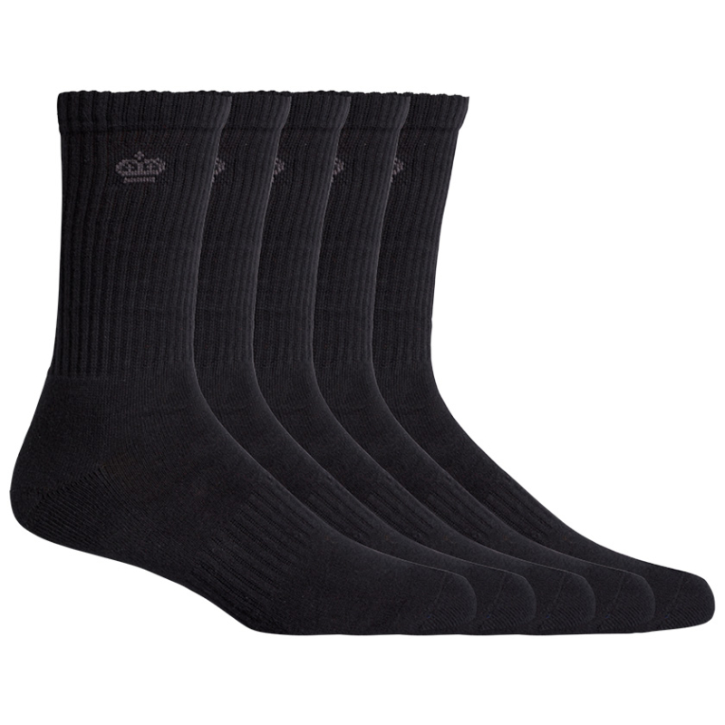 KingGee: K09035 Mens Crew Cotton Work Sock - 5 Pack