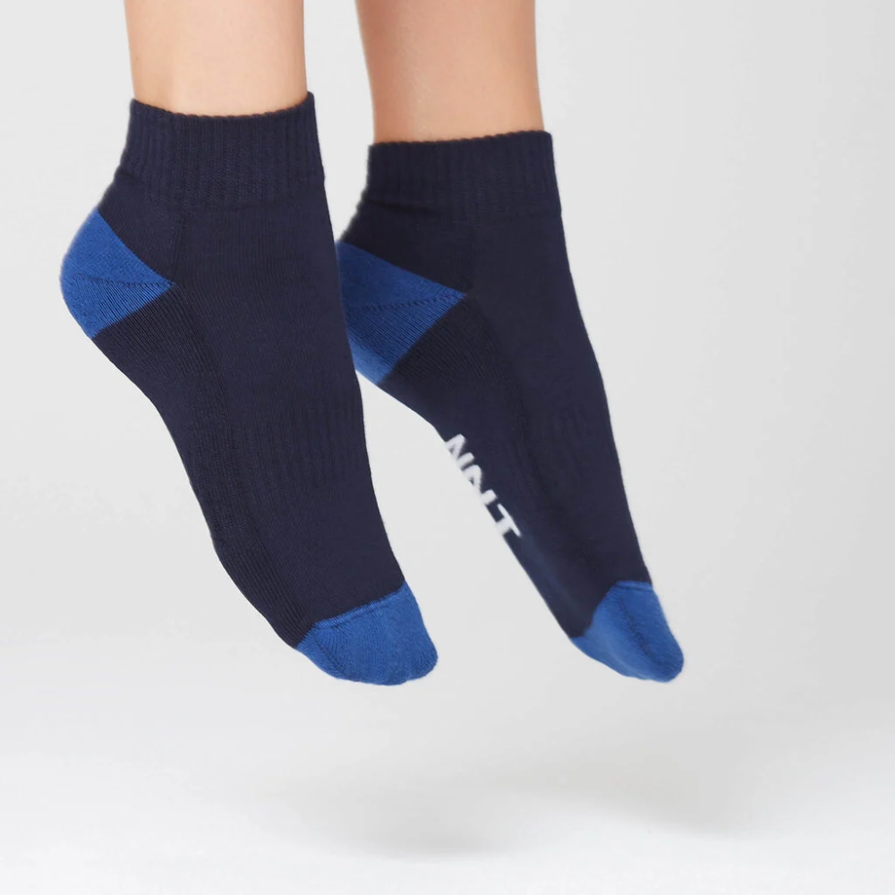 NNT CATKDN Bamboo Sports Sock Ankle Length Contrast Heel online Australia - Aj Safety