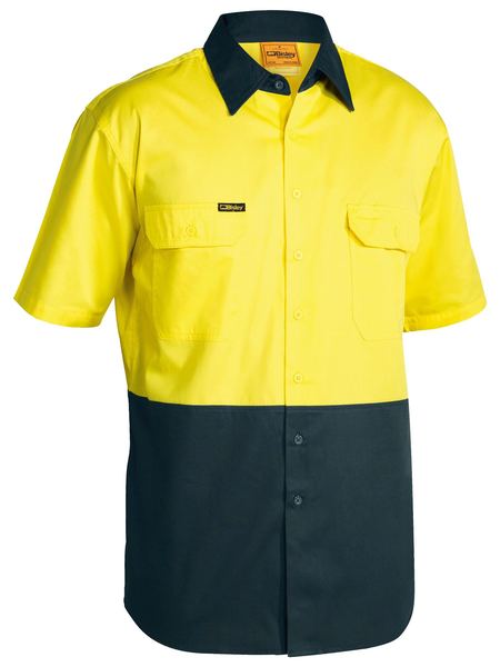 Bisley BS1895 Hi Vis Cool Lightweight Drill Shirt