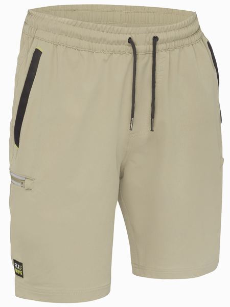 Bisley BSHC1333 Flx & Move™ 4-Way Stretch Elastic Waist Cargo Short