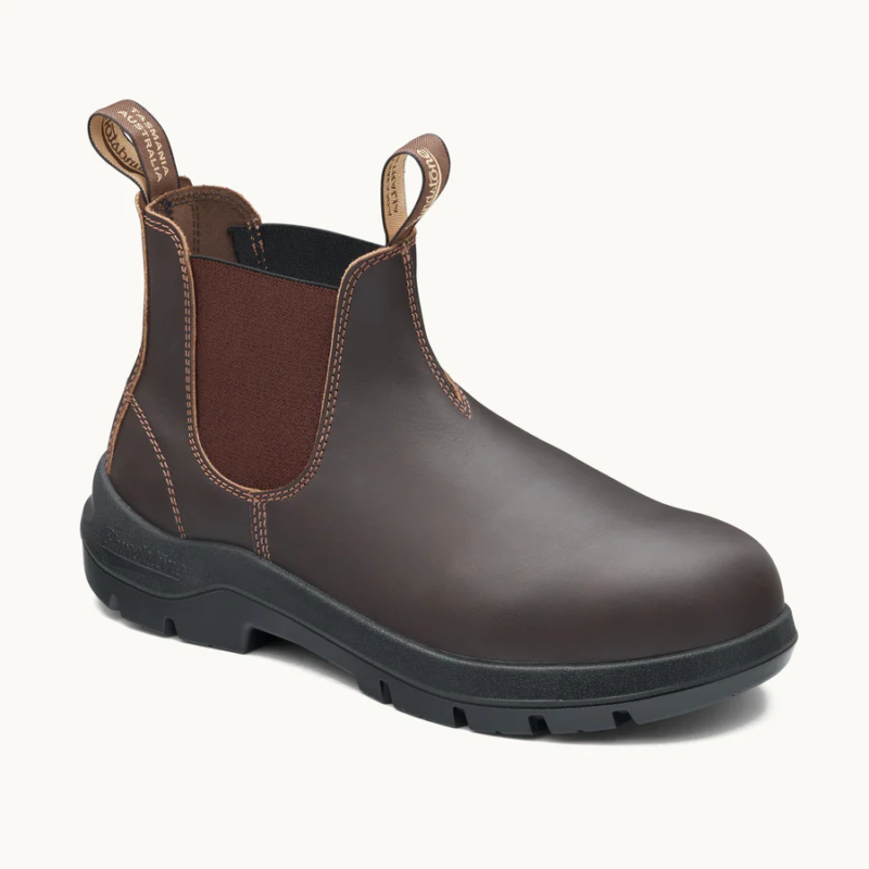 Blundstone 710 TPU WorkLife Chestnut Leather Elastic Side boot (Non- Safety Shoes) online Australia - Aj Safety