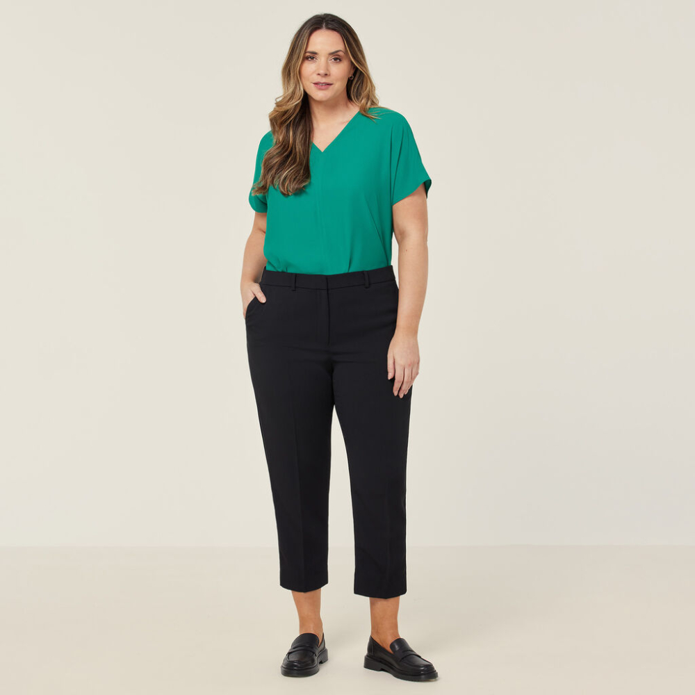 NNT CAT3YC Crepe Stretch Waist Cropped Pant online Australia - Aj Safety