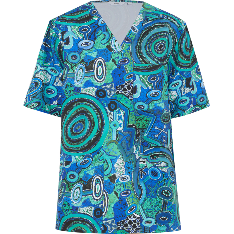 NNT CATRFR Warlu Scrub Top