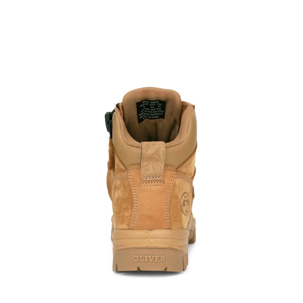 Oliver 45650Z 130mm Stone Zip Sided Boot online Australia - Aj Safety