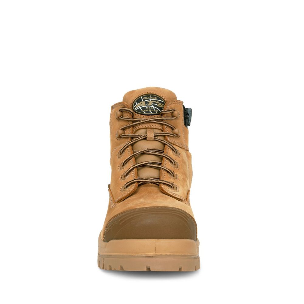 Oliver 45650Z 130mm Stone Zip Sided Boot online Australia - Aj Safety